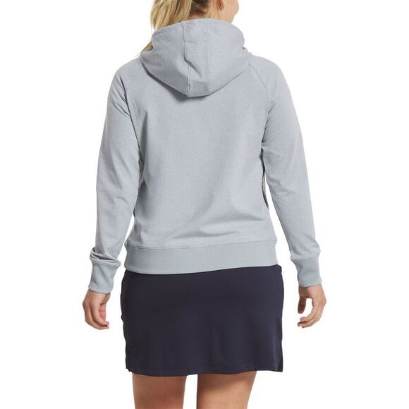 NWT FootJoy Golf Space Dye Hoodie Size Small Grey Stretch - Picture 7 of 10